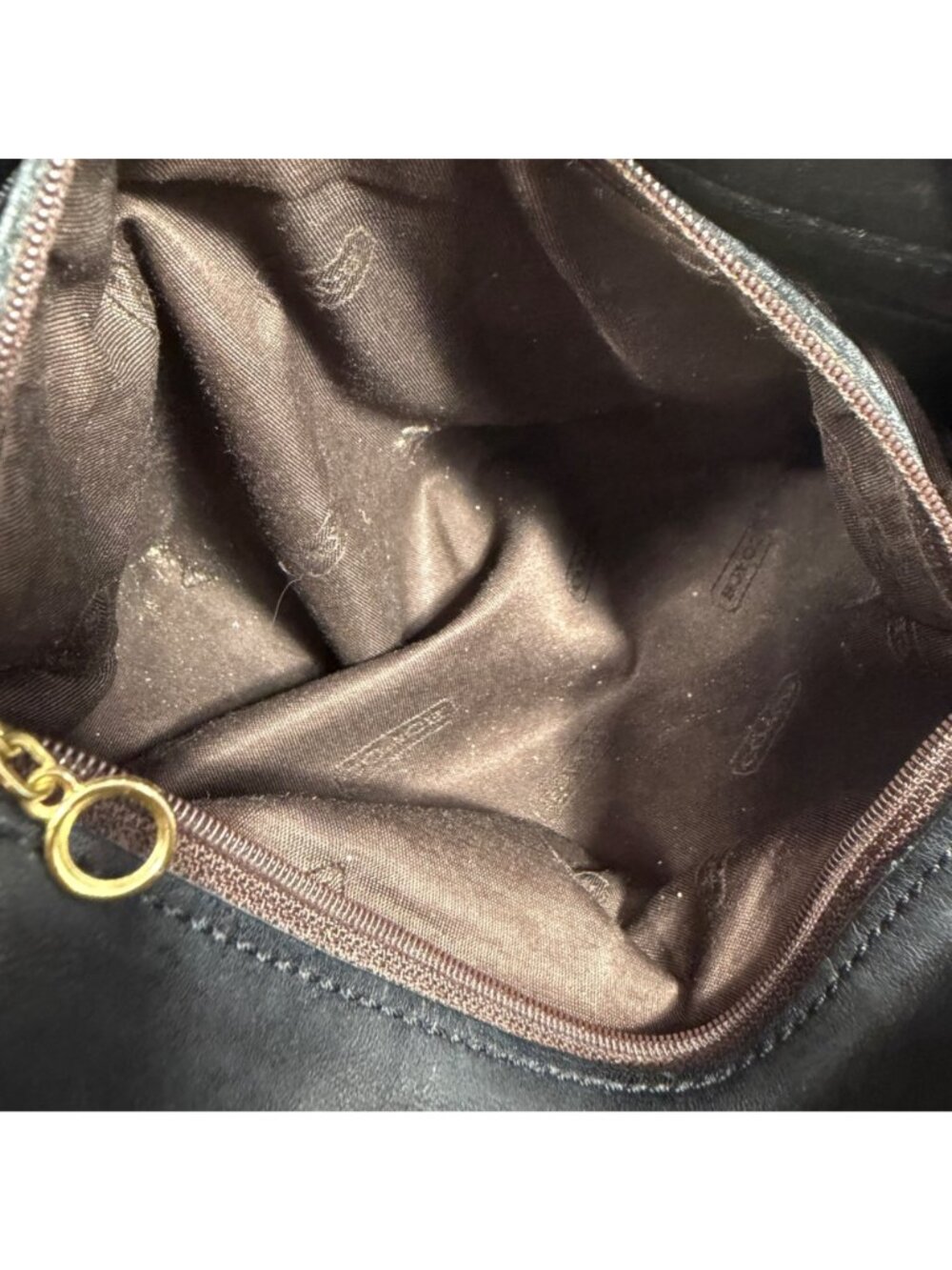 Vintage Y2K Coach Legacy 9828 Black Soft Leather Flap Shoulder Bag w/ Hang Tag - Picture 16 of 16